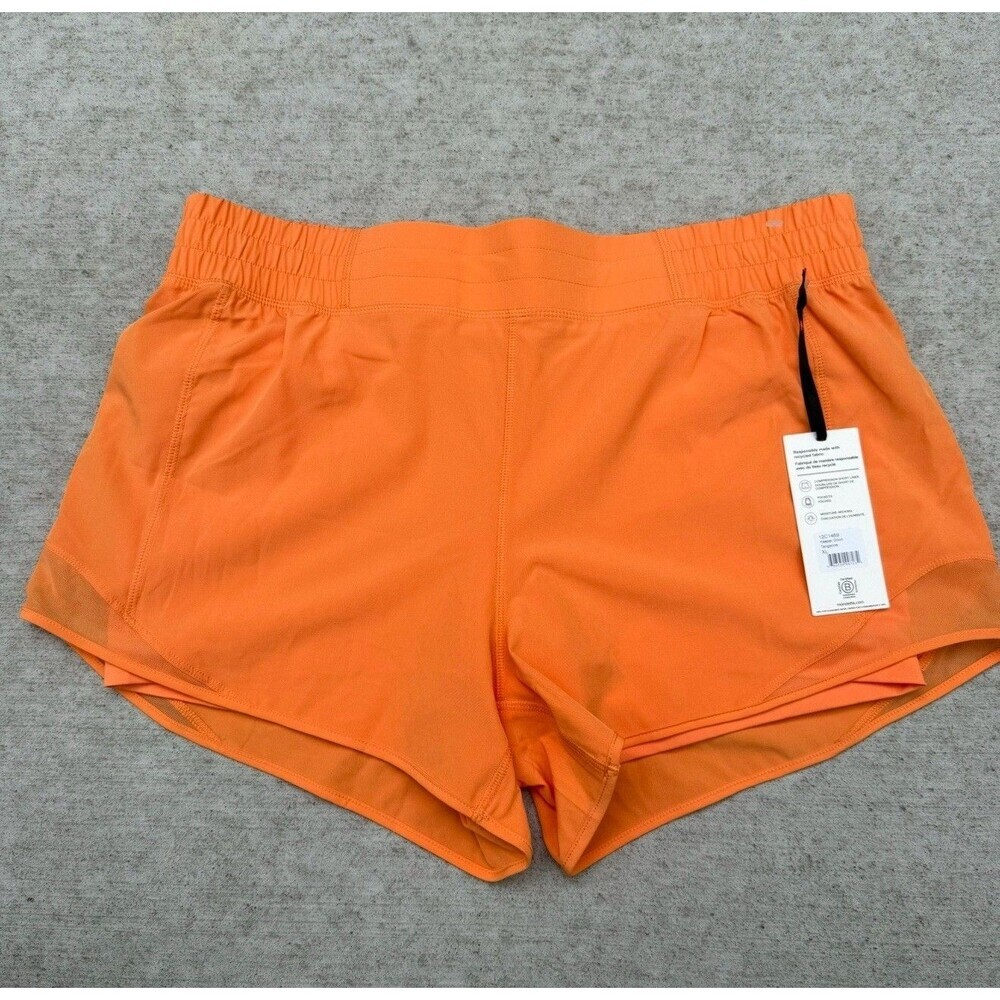 Mondetta Outdoor Active Keeper Running Shorts Recycled Fabric Siz XL NWT Orange